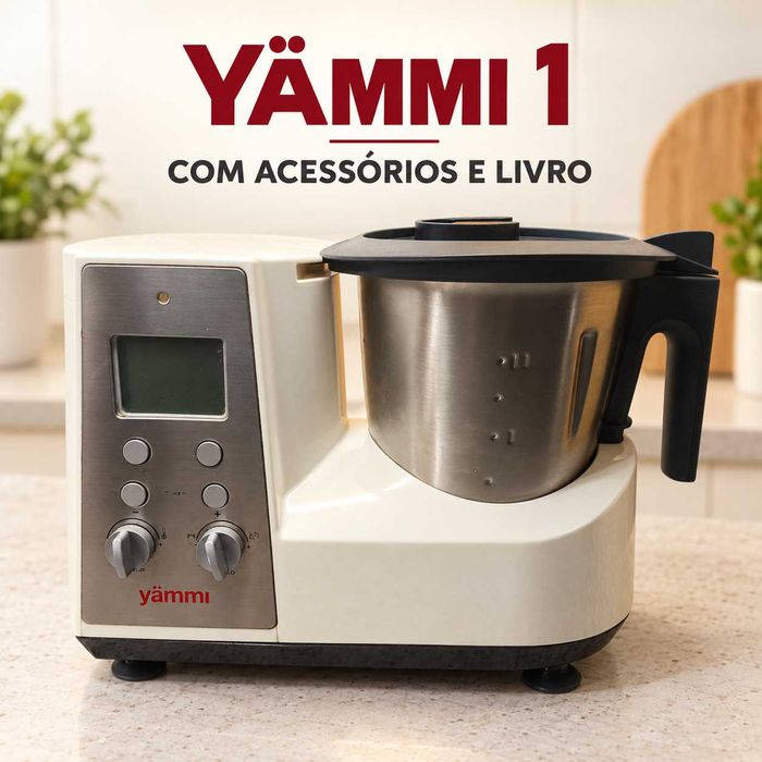 Yämmi 1 completa com acessórios e livro de receitas