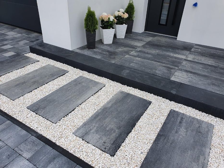 PROMOCJA Płyta betonowa tarasowa MF 50x100 cm Drewbet szaro grafitowy