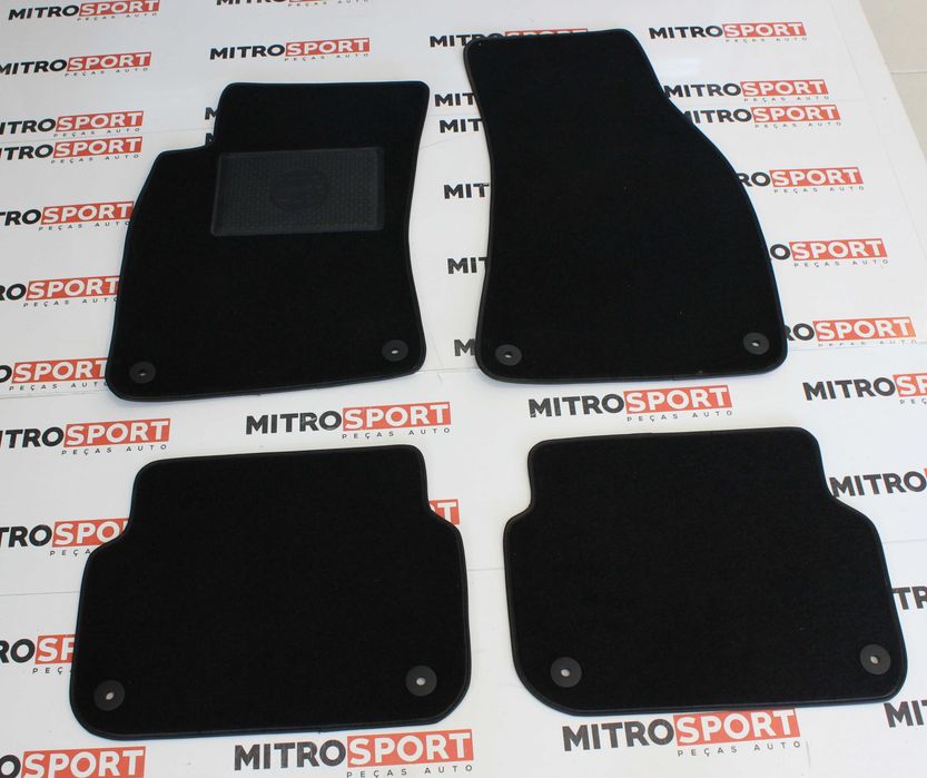 Tapetes Audi A6 carro C6 de 2004 a 2006 - Tapetes Novos