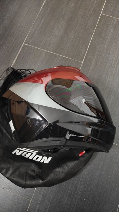 Capacete Nolan N60-6 c/ Viseira escura e transparente