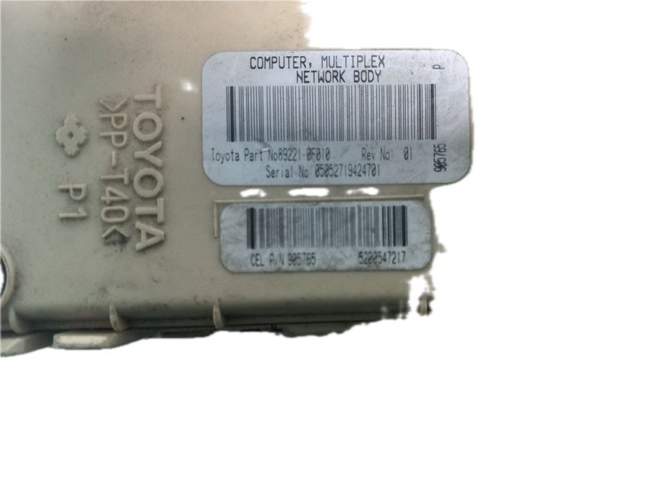 Módulo genérico TOYOTA Corolla Verso (ZER_, ZZE12_, R1_)