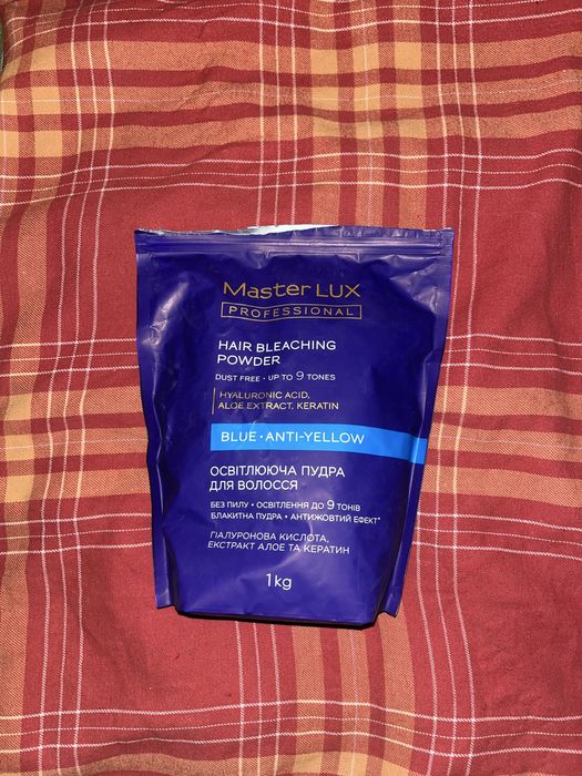 освітлювальна пудра для волосся Blue Master LUX