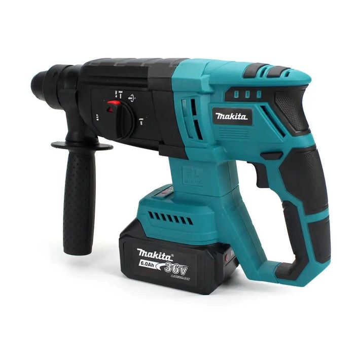 Комплект  Makita 4в1  — Шуруповерт, Перфоратор (УШМ)Гайковерт