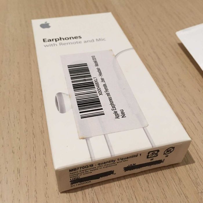 Apple Earphones - primeira geração