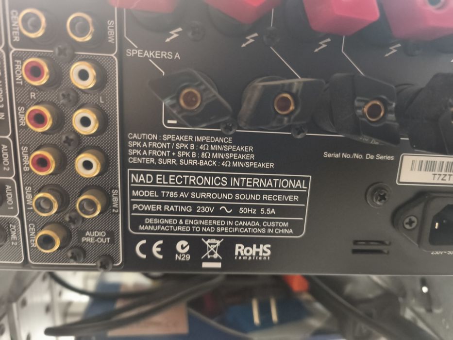 NAD T 785 AV Surround Sound Receiver