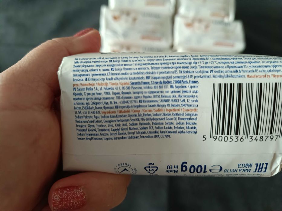 Mydło w kostce Luksja