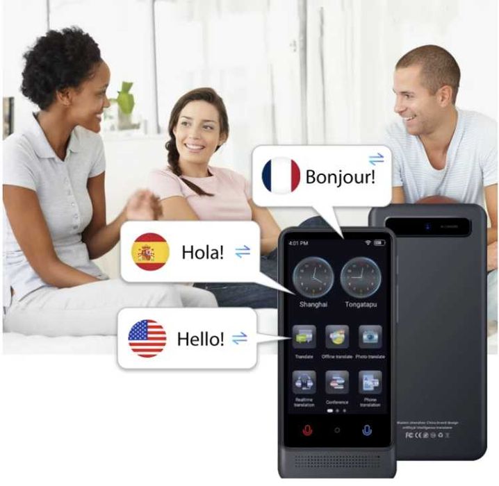 Translator Elektroniczny Tłumacz mowy polski bez internetu wifi Gratis