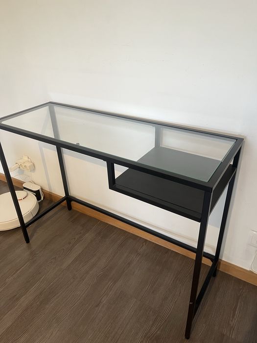 Mesa escritório vidro