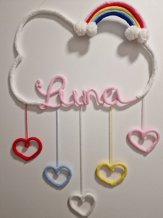 Decoração bebé / tricotim / decoração interior