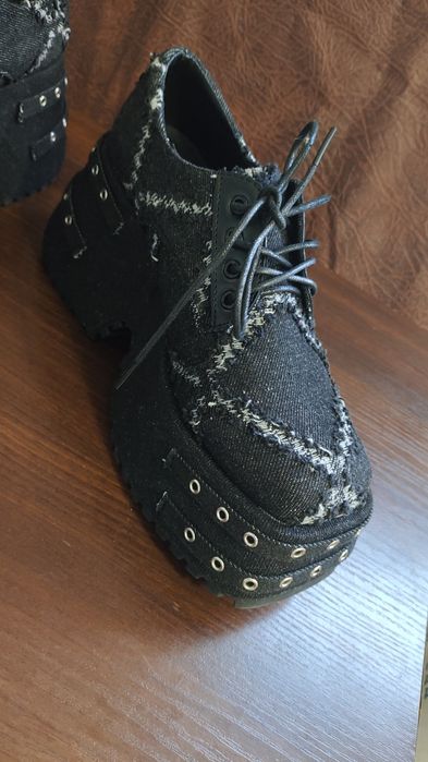 Ботинки, кеди на високій платформі 40р