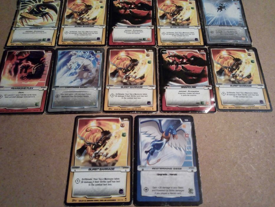 Картки Монсуно.Monsuno. ЦІНА ЗА ВСЕ.