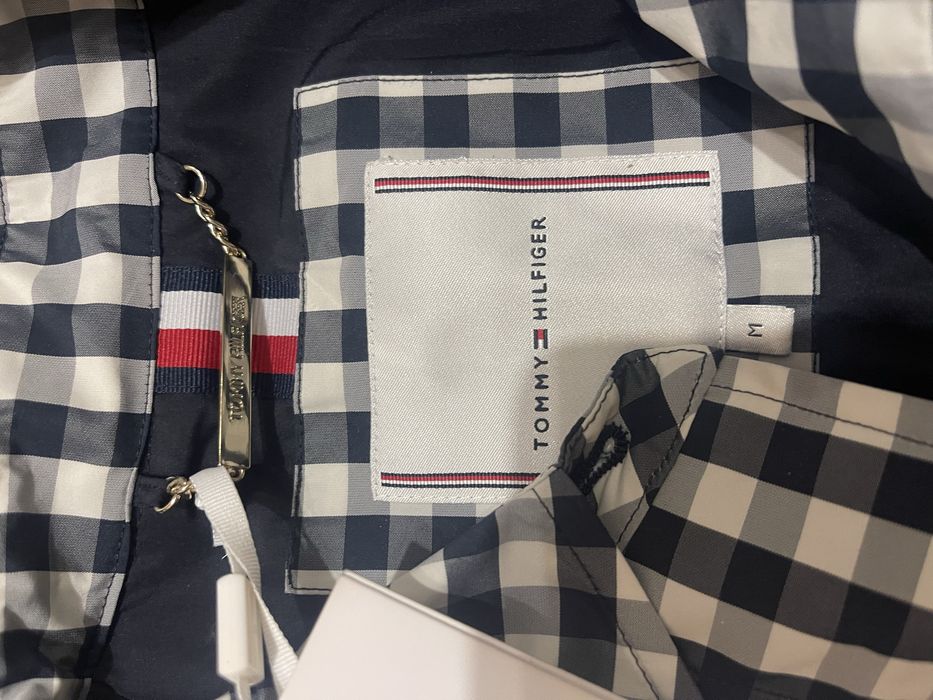 Трендовое новое пальто тренч плащ Tommy Hilfiger! Оригинал! Стильный!