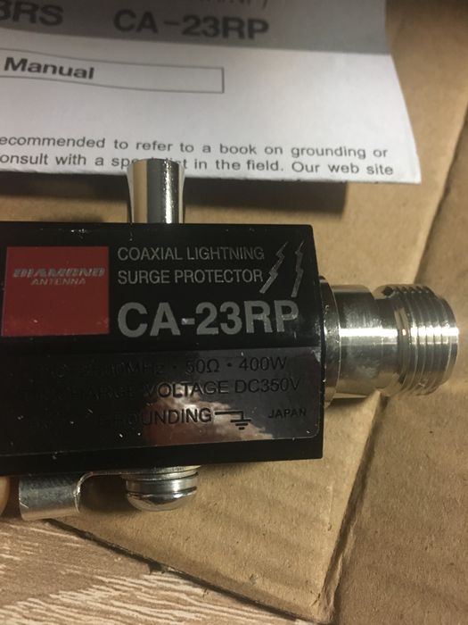 Protetor anti-raios coaxial CA-23RP