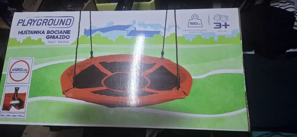 Huśtawka bocianie gniazdo nowe