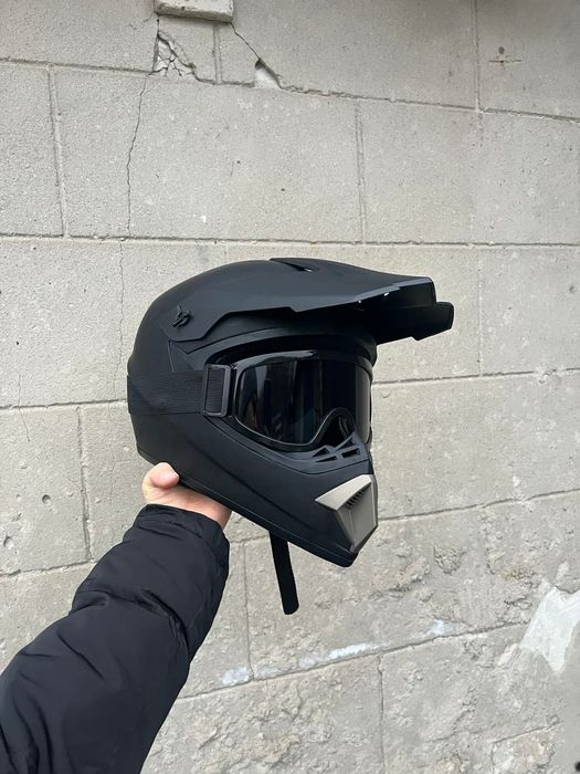 Мотошолом, шлем для мотоцикла, мотоекіп, шолом, кроссовий, кросовий