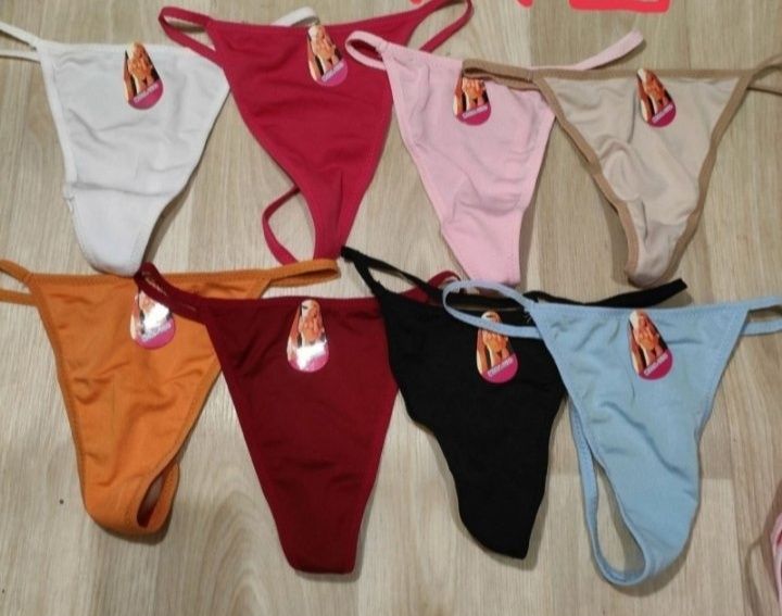 Трусы стринги новые яркие недорого