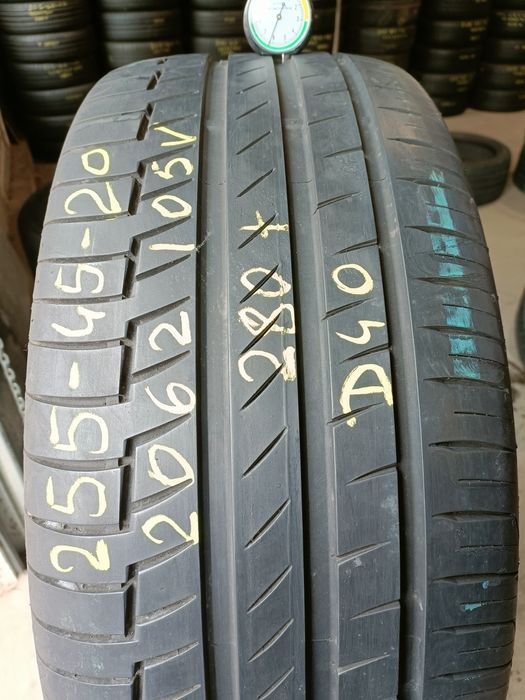D40, 1 sztuka 255/45r20 Continental PremiumContact 6 z 2020r 6.2mm