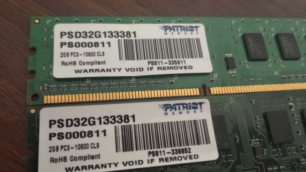 Оперативна пам'ять до ПК ddr3 на 4гб