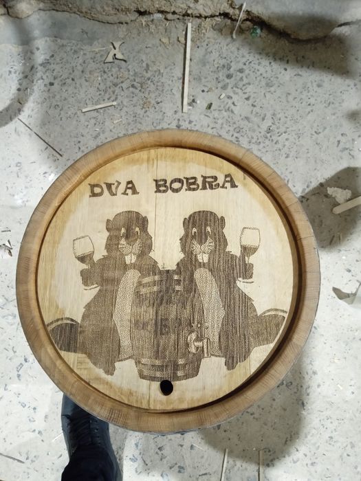 Дубовая бочка на 10л + гравіровка
