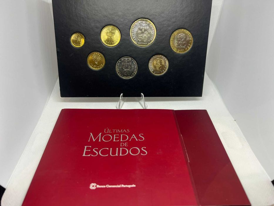 Emissão Especial BCP - Portugal - Série Anual BNC 2001 - Ultimas Moedas de Escudo