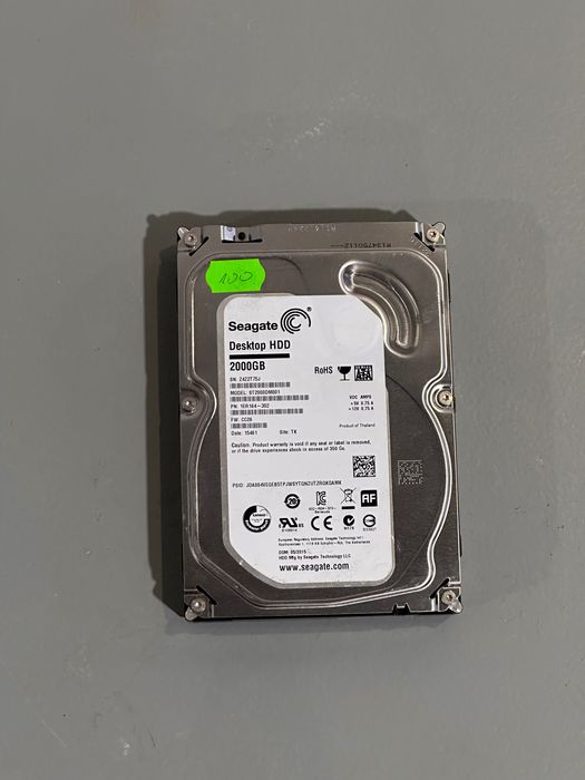 Dyski Twarde HDD 3.5" SATA – Seagate 2TB oraz 1TB