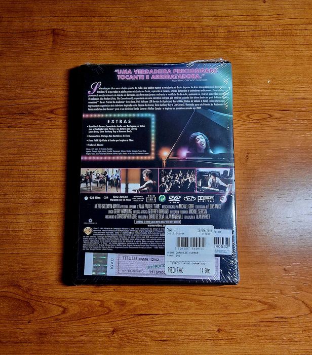 FAMA (Fame) O Filme Original 1980 (Alan Parker) Irene Cara/Leroy NOVO