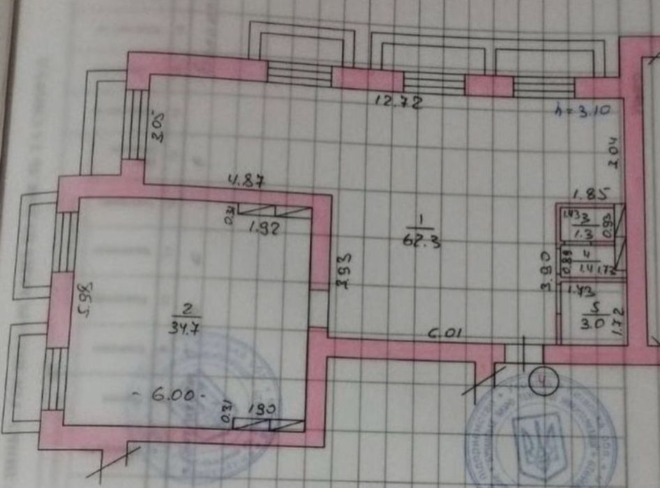 Комерційне приміщення 103м2