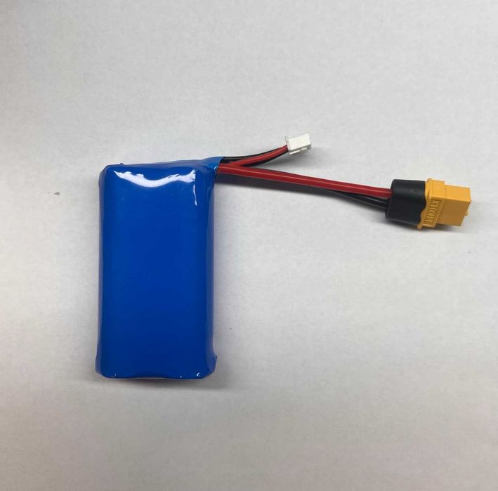 Pakiet Li-Ion 18650 Bateria RC 2S1P 7,4V 2500mAh XT30 XT60 Deans | VOLTCELL Akumulator  FPV RC Gogle Dron