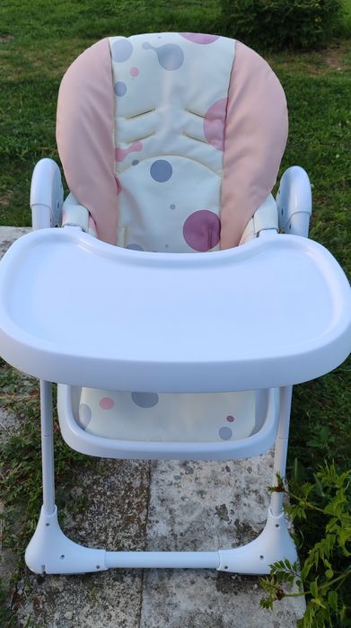 Стільчик для годування Kinderkraft Yummy Pink