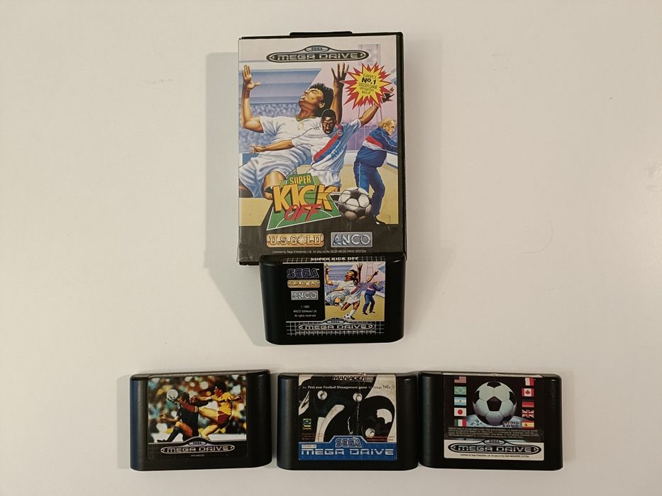 Zestaw gier Mega Drive - 4 tytuły