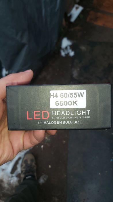 Лед LED лампи Н4