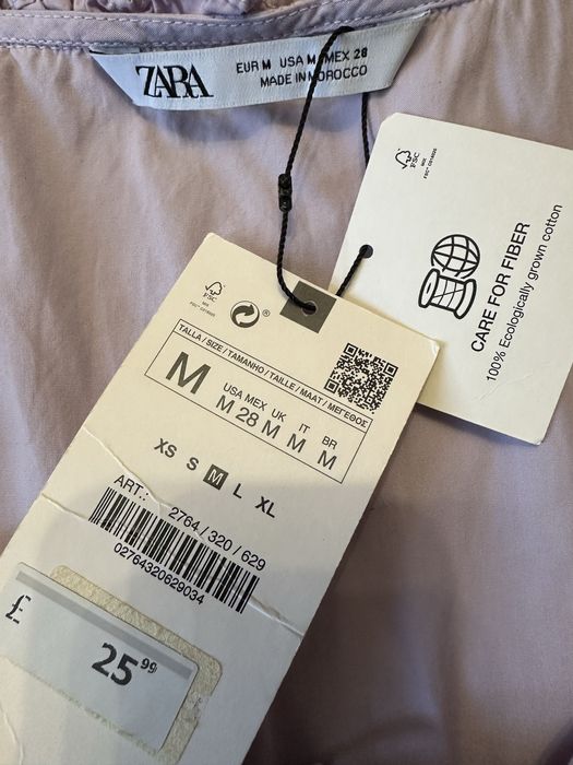 Сарафан zara розмір М підійде для вагітних
