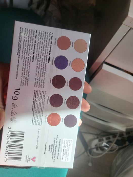 Paleta cieni do oczu