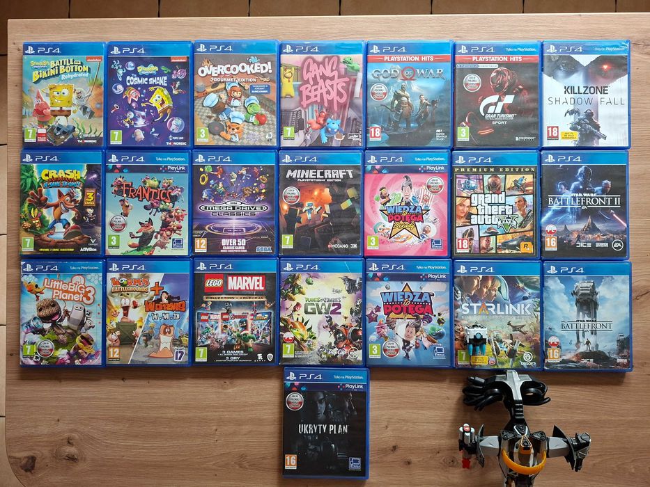 PS4 plus Gry na Ps4
