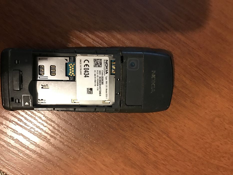 Nokia E50-1. Made in Finland