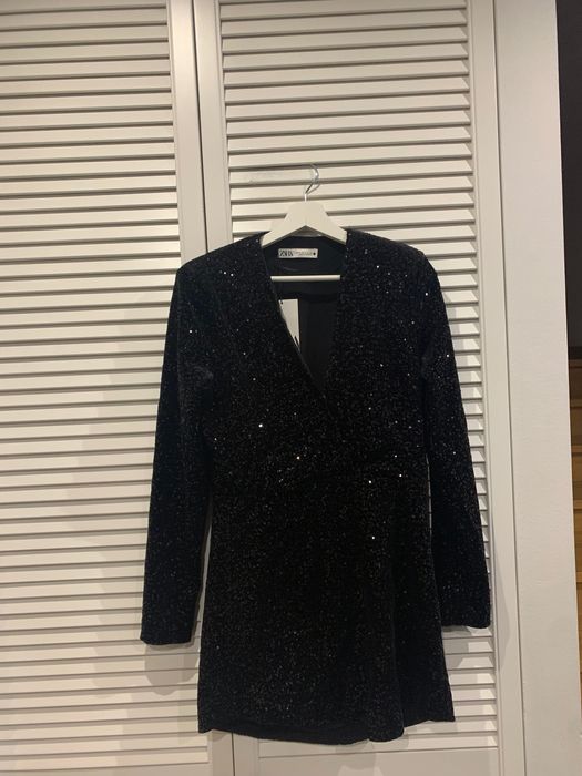 Sukienka Zara rozmiar M nowa Sylwester święta cekiny