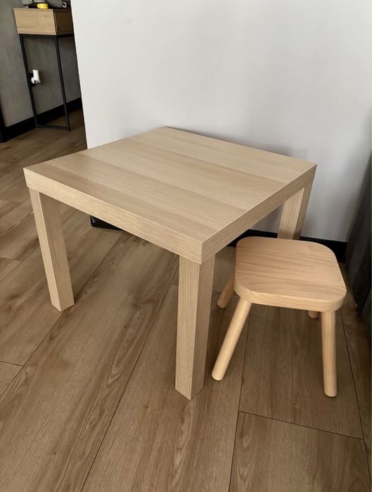 Stolik ikea + krzesełko