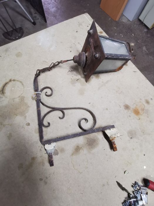 Candeeiro antigo Vintage