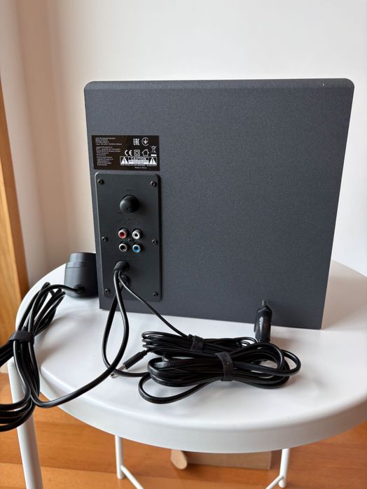 Colunas 2.1 Logitech Z333 80W | Caixa completa