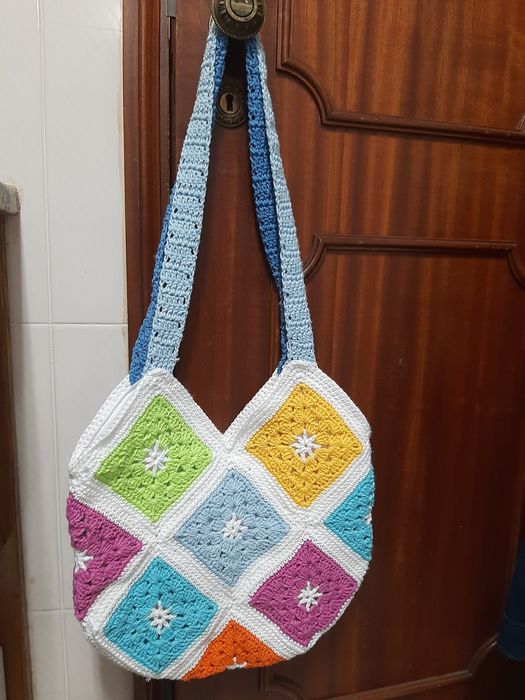 Saco em fio rústico