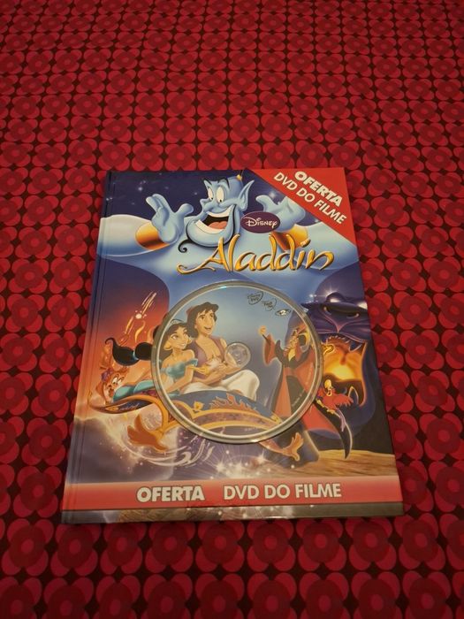 Livro + DVD do filme Aladino