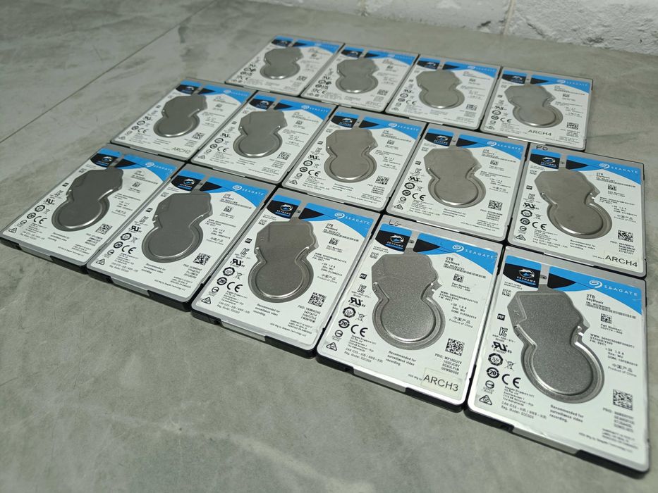 Hard Disk HDD диск 2.5 Seagate 2TB SkyHawk до ПК, НОУТА, PS Slim 0.7mm