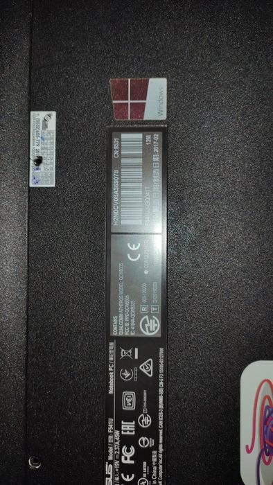 Asus f541uj не робочий