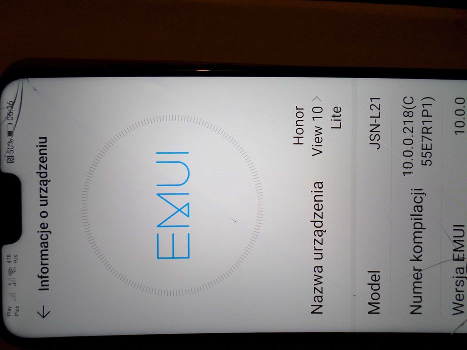 Smartfon Honor 10 lite 4GB Ram Dual Sim