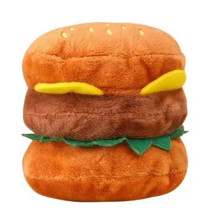 Burger maskotka piszczałka dla psa