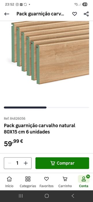 Bloco de porta interior OSLO CARVALHO DIREITA 

26 avaliações

169 €

59,99 €