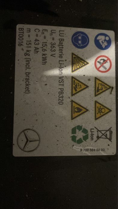 MERCEDES-BENZ CLA 2023р. батарея гібридна плюiнг