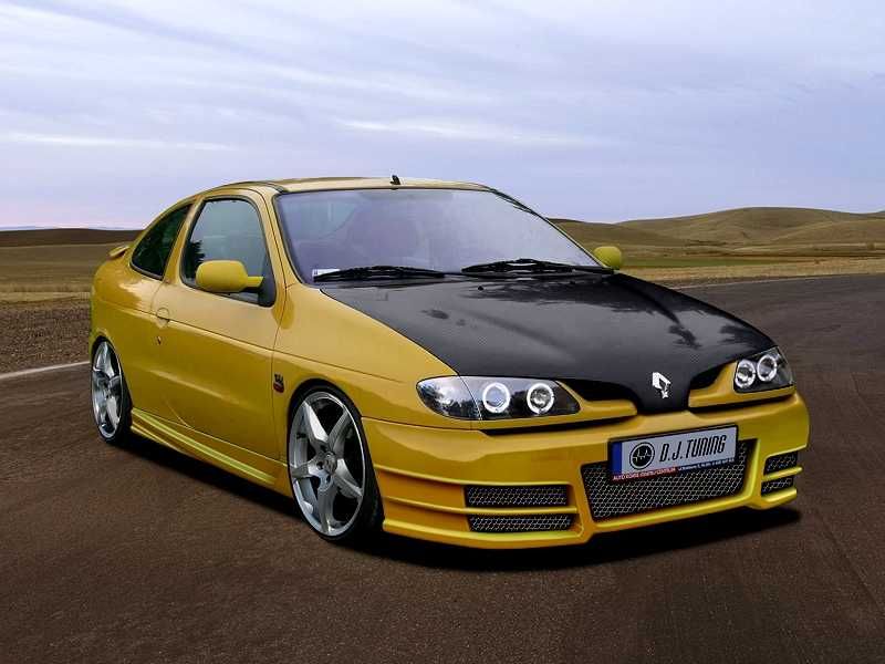 Zderzak przedni, zderzak tylny, progi RENAULT MEGANE HB, COUPE.