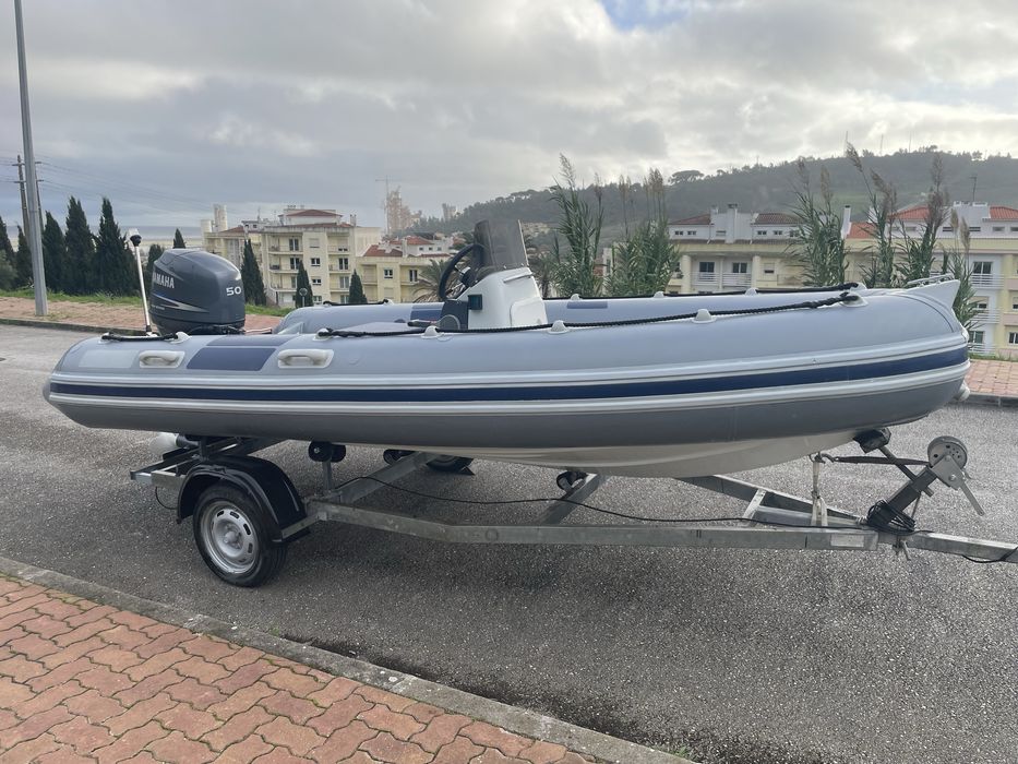 Semi rigido Barcoeste 450 Open + Yamaha F50 EFI em bom estado