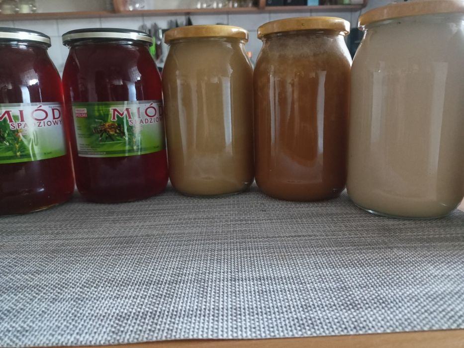 Sprzedam miody z własnej pasieki